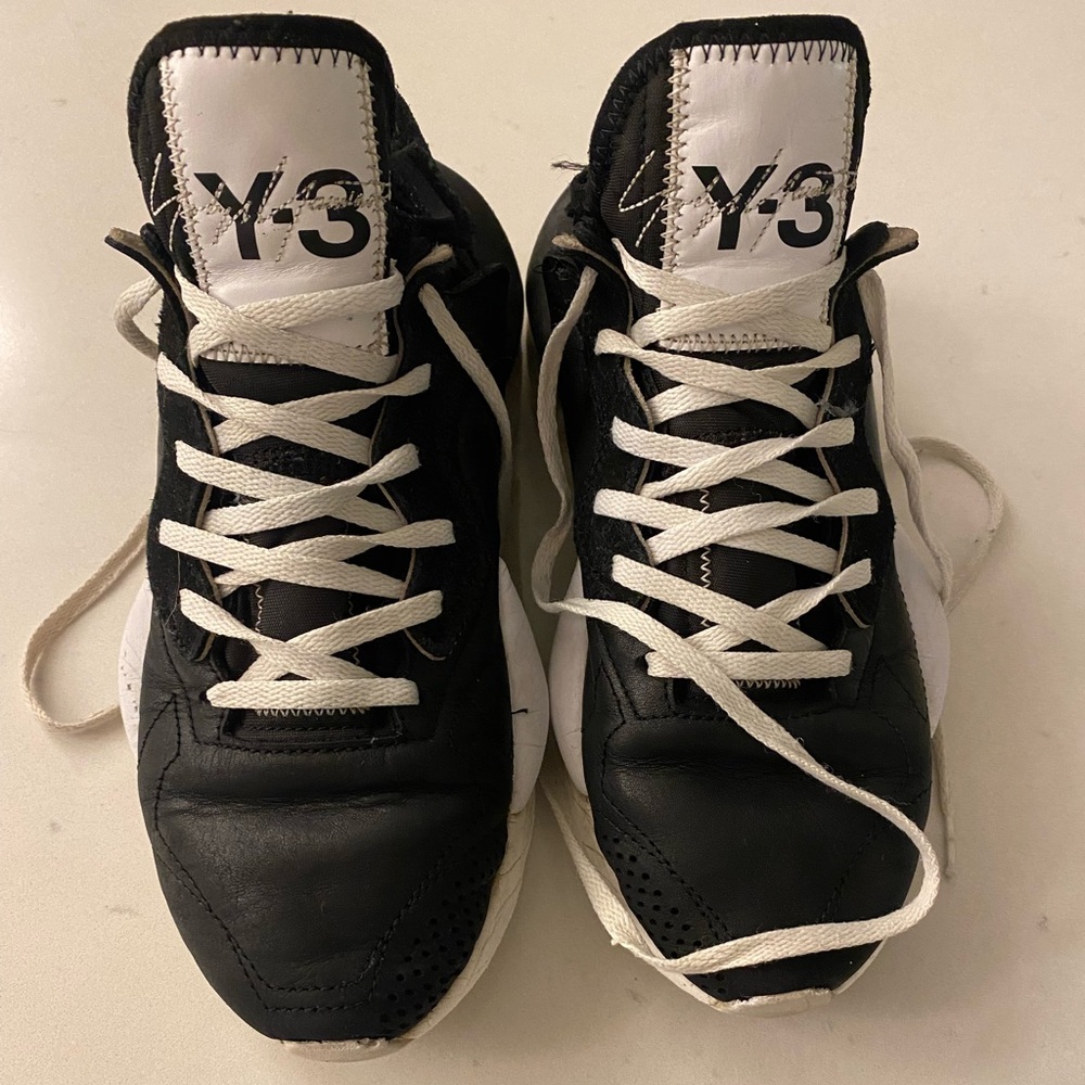 Y-3 Black Kaiwa Sneakers